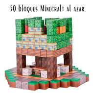 Juguete Magnético Minecraft 50 cubos al Azar - Bloques Didáctico