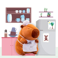 Peluche Capibara Cocinero 28 cm