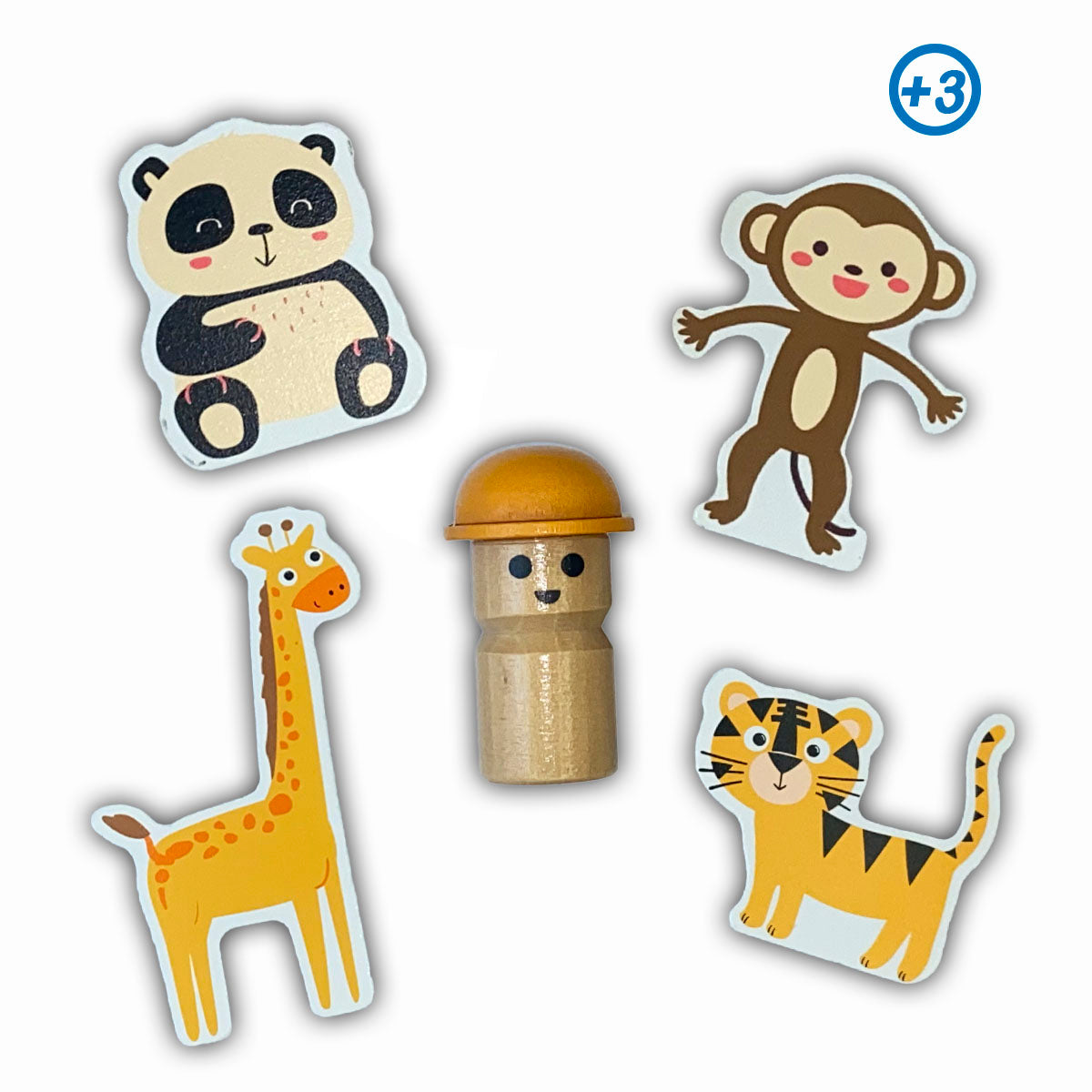 Camión Animales Madera
