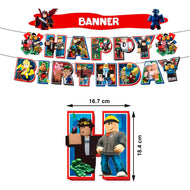 Cotillón Decoración Cumpleaños Roblox
