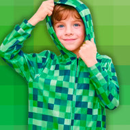 Disfraz Creeper Minecraft Niño