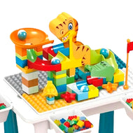 Mesa Didáctica Dinosaurio con Bloques - 104 pcs