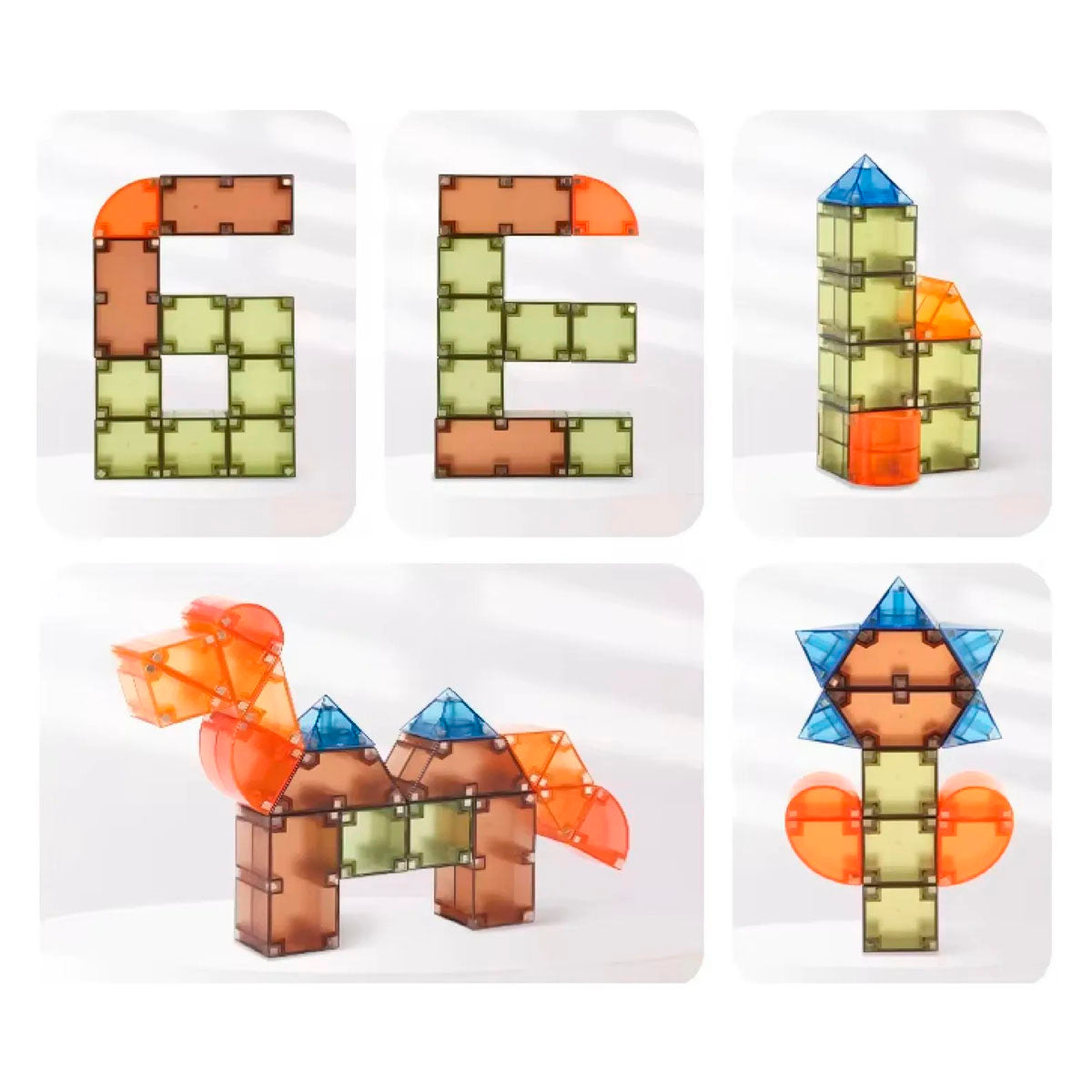 Juguete Magnético 64 piezas- Juego Construcción