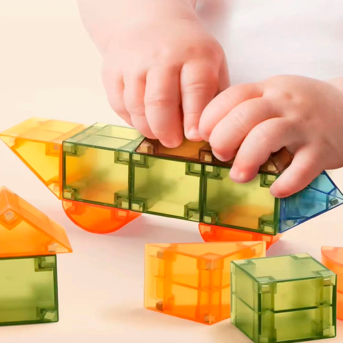 Juguete Magnético 64 piezas- Juego Construcción