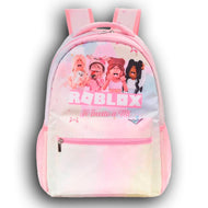 Mochila Rosa Roblox Escolar