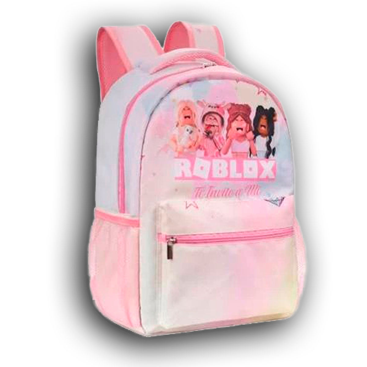 Mochila Rosa Roblox Escolar