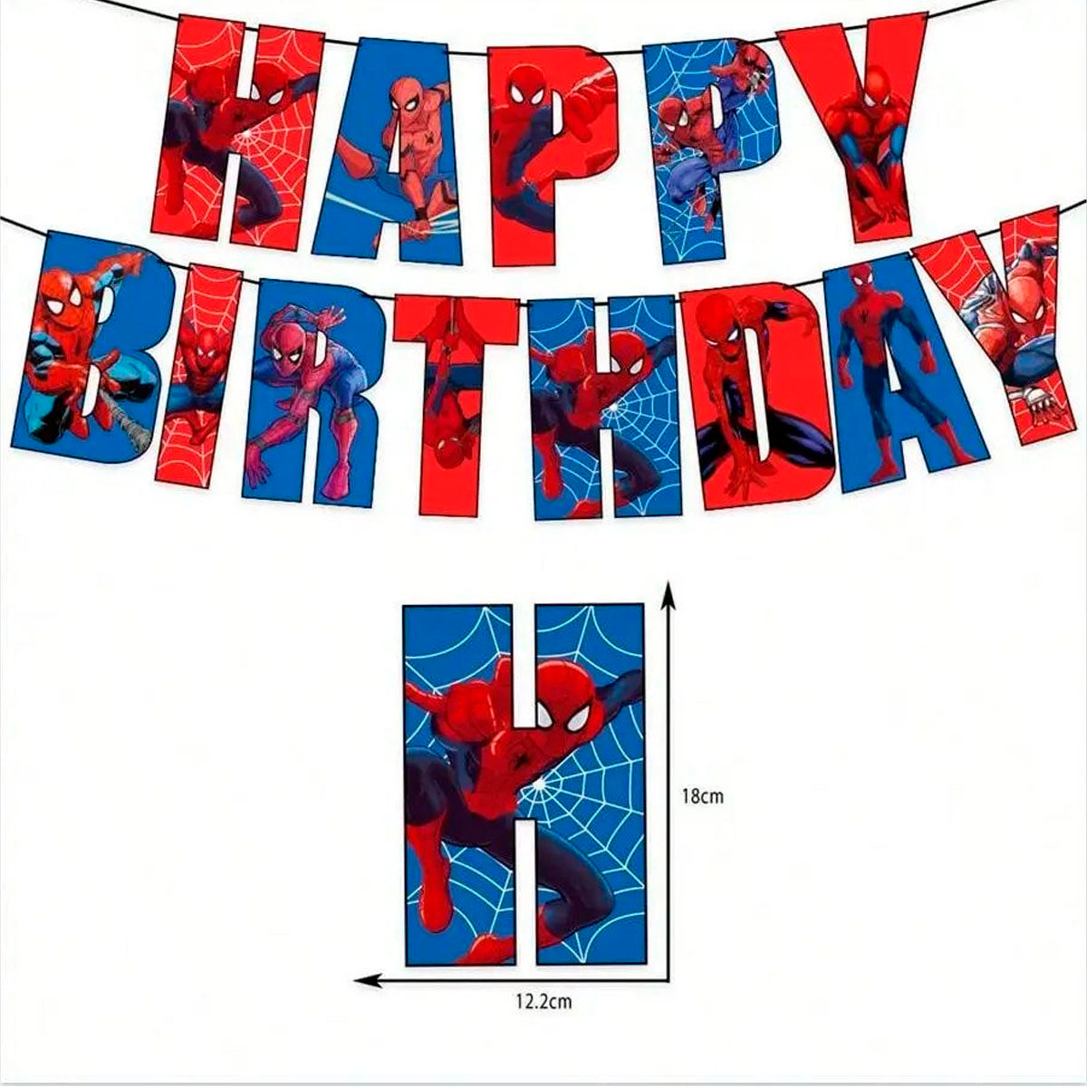 Cotillón Spiderman Decoración Cumpleaños - Hombre Araña