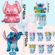 Cotillón Decoración Cumpleaños Lilo y Stitch