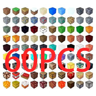 Juguete Magnético Minecraft 60 cubos al Azar - Bloques Didáctico